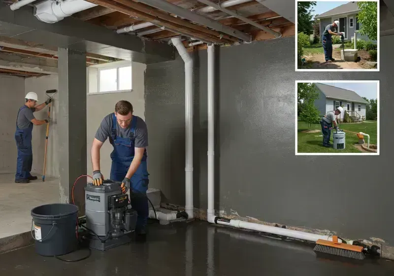 Basement Waterproofing and Flood Prevention process in Appleton City, MO